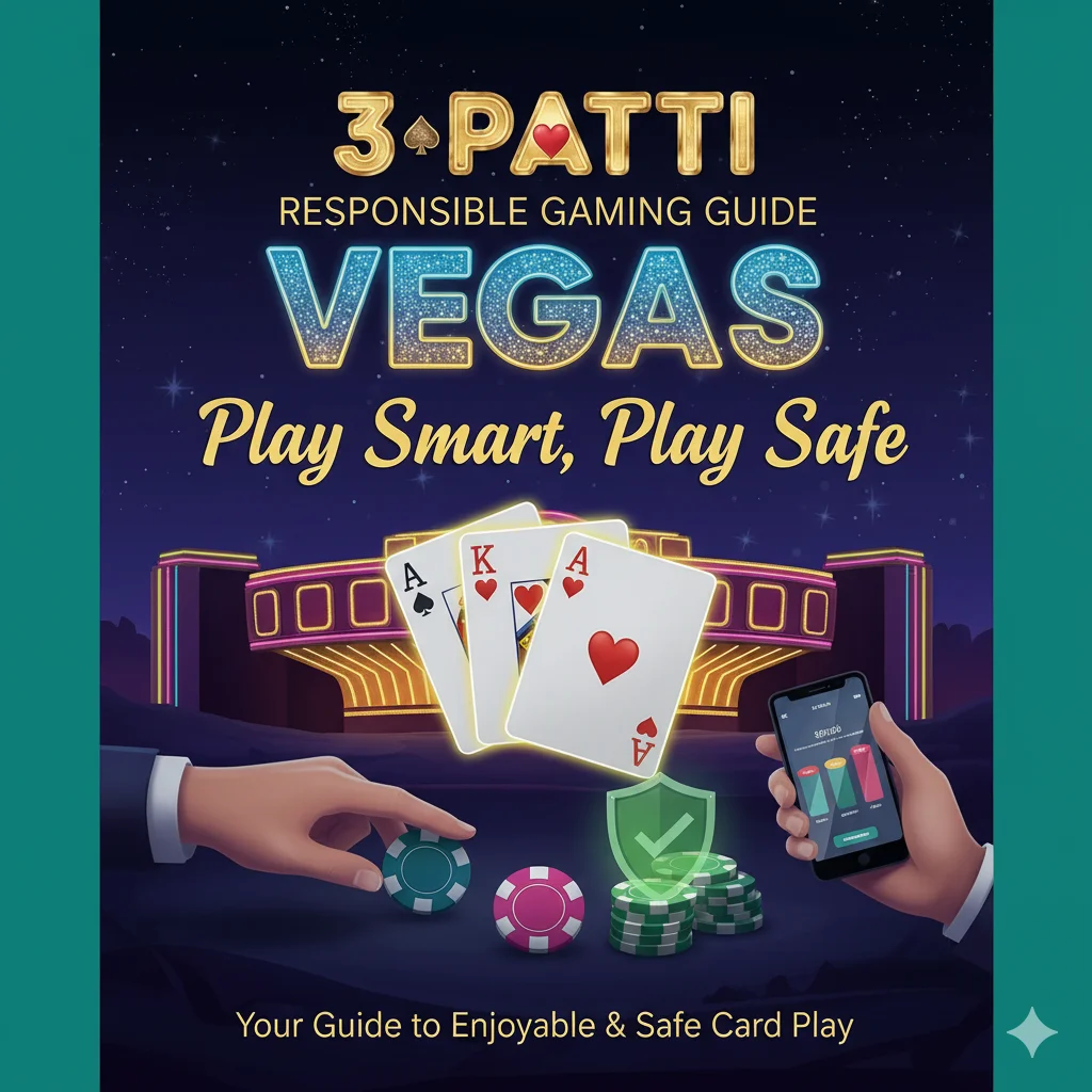 3 Patti Vegas Responsible Gaming Guide – Play Smart, Play Safe