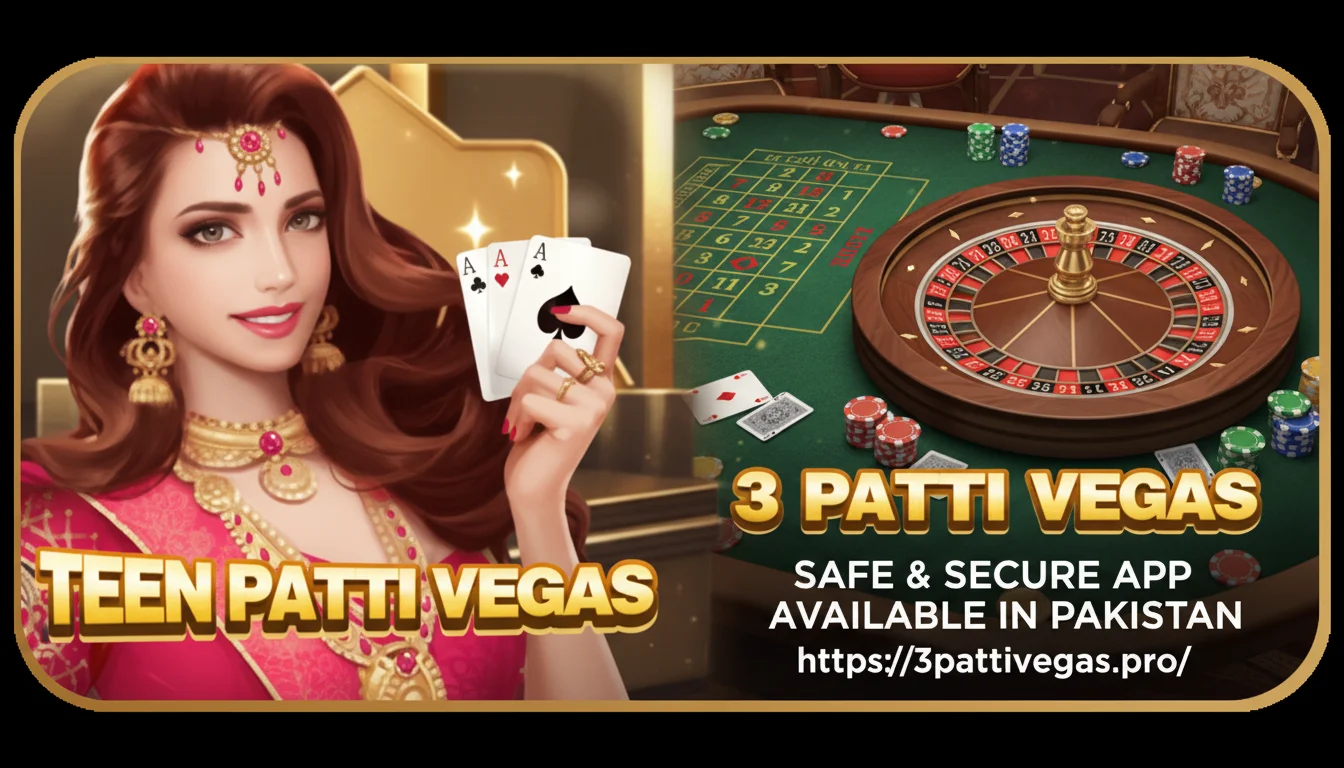 3 Patti Vegas APK – Safe & Secure App in Pakistan